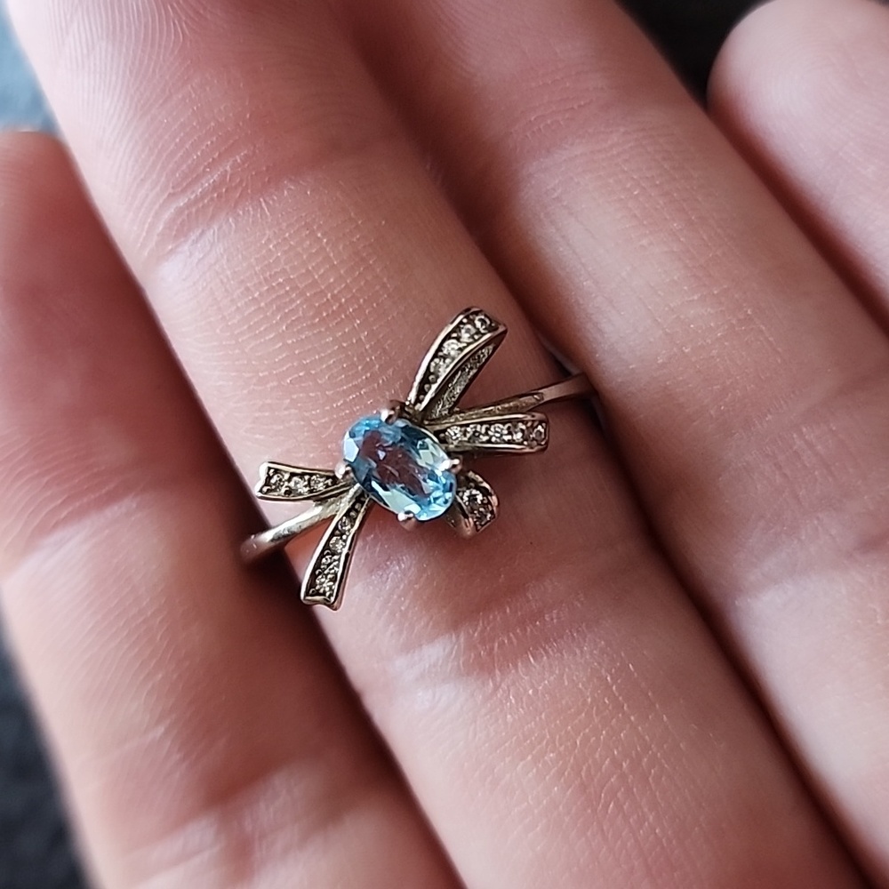 Sterling Silver Adjustable Ring - image 1